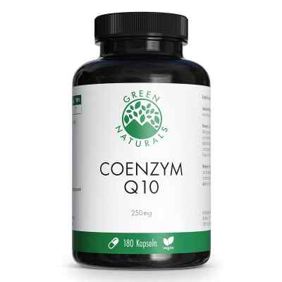 Green Naturals Coenzym Q10 250 mg Kapseln hochdosiert vegan 