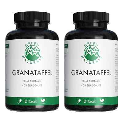 GREEN NATURALS Granatapfel + 40% Ellagsäure Kapseln