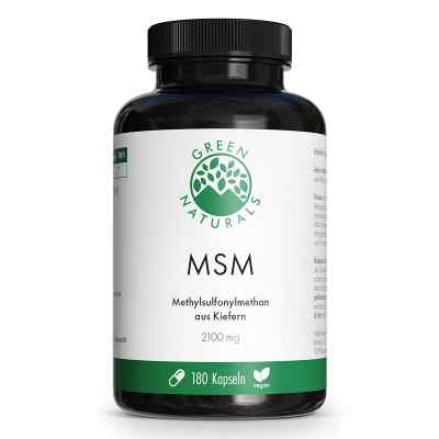 Green Naturals MSM 2100mg Kapseln vegan hochdosiert
