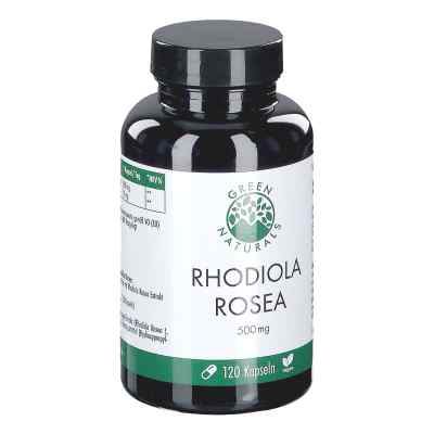 GREEN NATURALS Rhodiola Rosea 500 mg hochdosiert 