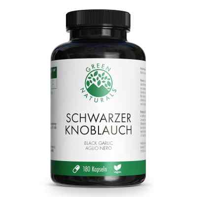 Green Naturals Schwarzer Knoblauch 750mg Kapseln vegan