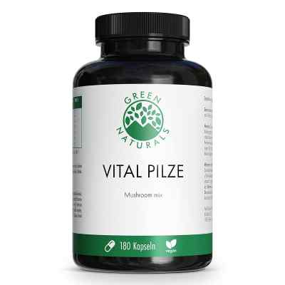 GREEN NATURALS Vital Pilze Cordyceps Reishi vegan