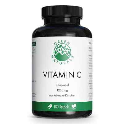 Green Naturals Vitamin C 1250 mg liposomal Kapseln vegan