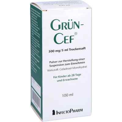 GRÜNCEF 500mg/5ml 100 ml von INFECTOPHARM Arzn.u.Consilium GmbH PZN 08776088
