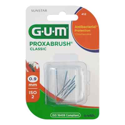 GUM PROXABRUSH® CLASSIC Ersatzbürsten 0,9 mm orange (Kerze)
