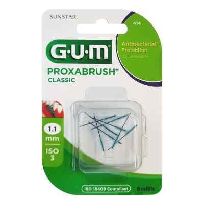 GUM PROXABRUSH CLASSIC Ersatzbürsten 1,1 mm grün (Tanne)