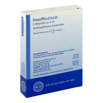 Hanomyloticum Injektionslösung 5X5 ml von HANOSAN GmbH PZN 02072883