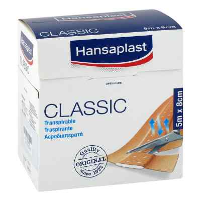 Hansaplast Classic Pflaster 5mx8cm 1 stk von 1001 Artikel Medical GmbH PZN 08882867