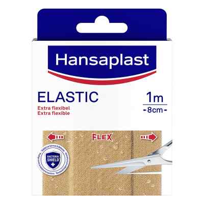 Hansaplast Elastic Pflaster 8 cmx1 m 1 stk von Beiersdorf AG PZN 16138410