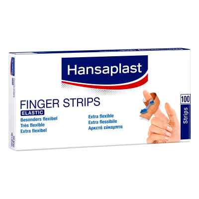 Hansaplast Fingerstrips 2x18 cm Elastic 100 stk von Beiersdorf AG PZN 07577530