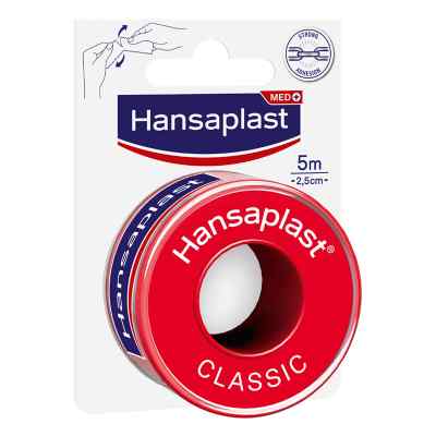 Hansaplast Fixierpflaster Classic 5mx2,5cm 1 stk von Beiersdorf AG PZN 04778073