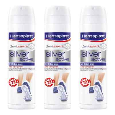 Hansaplast Fußspray Silver Active