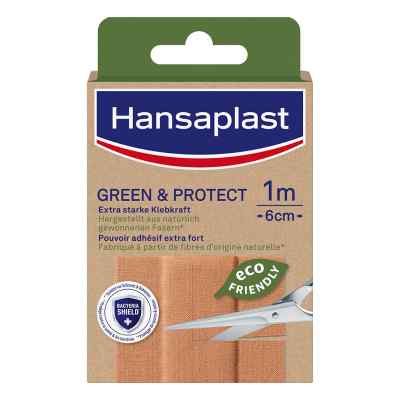 Hansaplast Green & Protect Pflaster 6 Cmx1 M