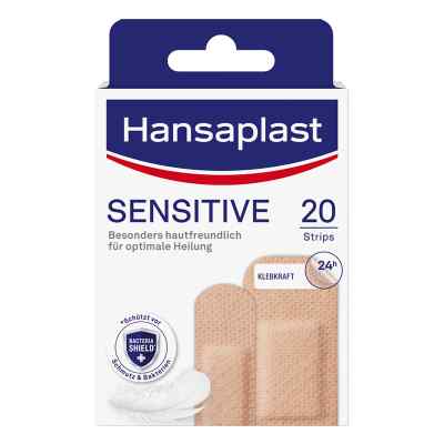 Hansaplast Sensitive Pflasterstrips Hautton Light 20 stk von Beiersdorf AG PZN 17560737