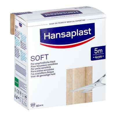 Hansaplast Soft Pflaster 4 cmx5 m Rolle 1 stk von 1001 Artikel Medical GmbH PZN 09678063