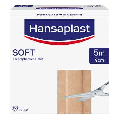 Hansaplast Soft Pflaster 5mx4cm Rolle 1 stk von Beiersdorf AG PZN 08861291