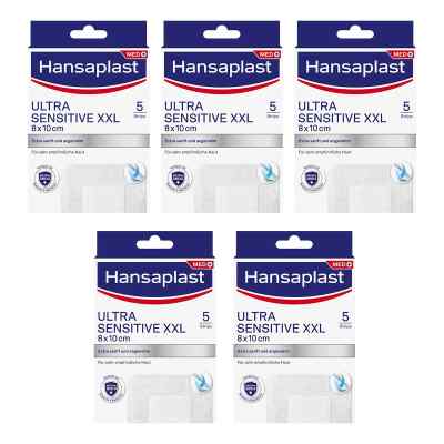 Hansaplast Ultra Sensitive Wundverband 8x10 cm XXL