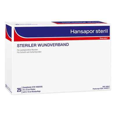 Hansapor steril Wundverband 10x15 cm