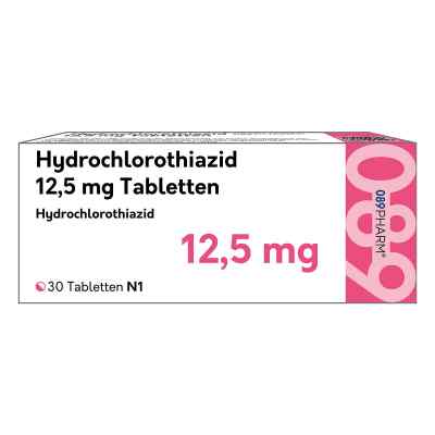 Hct-089pharm 12,5 Mg Tabletten 30 stk von 089PHARM GmbH PZN 18424887