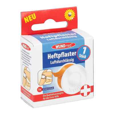 Heftpflaster Textil 2,5 cmx2,5 m