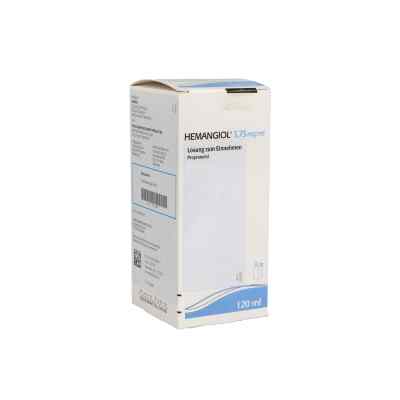 Hemangiol 3,75 mg/ml Lösung zum Einnehmen 120 ml von PARANOVA PACK A/S PZN 15568657