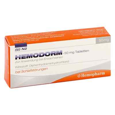 Hemodorm 50mg 20 stk von Hemopharm GmbH PZN 03078669
