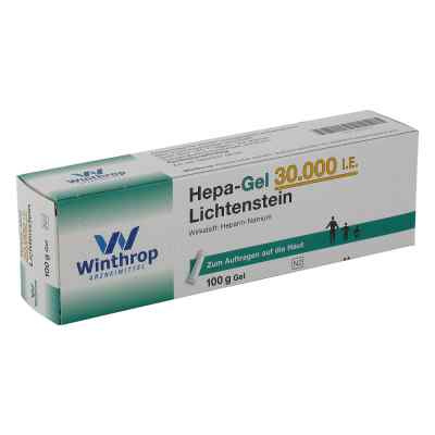 Hepa-Gel 30000 internationale Einheiten Lichtenstein 100 g von Zentiva Pharma GmbH PZN 03970213