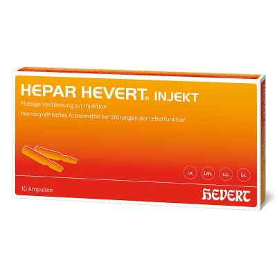 Hepar Hevert injekt Ampullen