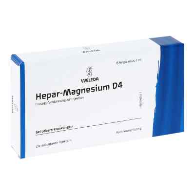Hepar-magnesium D4 Ampullen 8 stk von WELEDA AG PZN 01623097