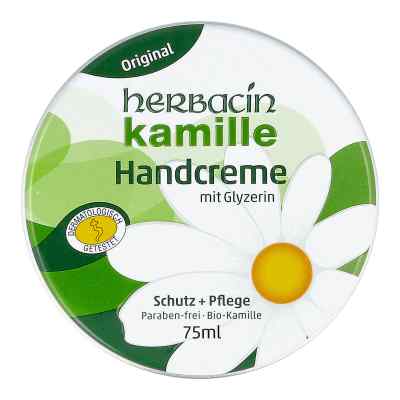 Herbacin kamille Handcreme Original Dose 75 ml von Herbacin Cosmetic GmbH PZN 10345154