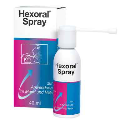 Hexoral®Spray bei Zahnfleischentzündung 40 ml von Johnson & Johnson GmbH (OTC) PZN 01409300