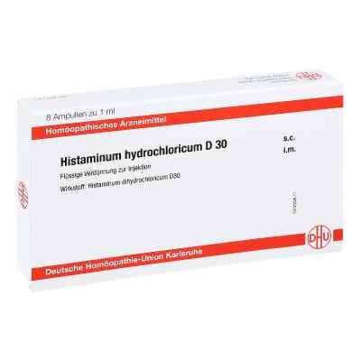 Histaminum hydrochloricum D30 Ampullen 8X1 ml von DHU-Arzneimittel GmbH & Co. KG PZN 11706387
