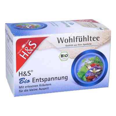 H&s Bio Entspannung Filterbeutel 20X1.8 g von H&S Tee - Gesellschaft mbH & Co. PZN 17442601