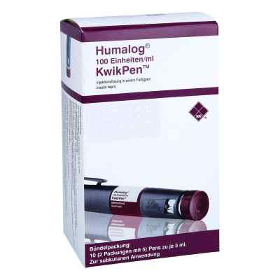 Humalog 100 E/ml Kwikpen Injektionslösung 10 stk von ACA Müller/ADAG Pharma AG PZN 05502456