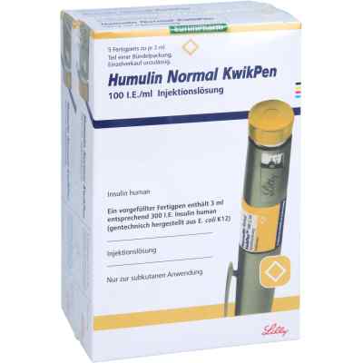 Humulin Normal Kwikpen Injektionslösung 10 stk