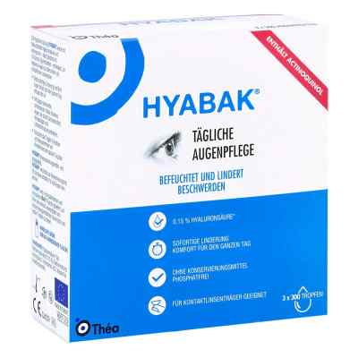 Hyabak Augentropfen 3X10 ml von Thea Pharma GmbH PZN 09267302