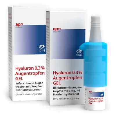 Hyaluron 0,3 % Augentropfen GEL von apodiscounter