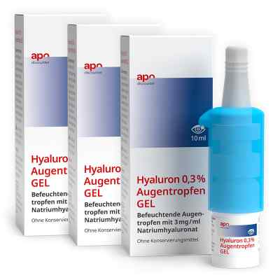 Hyaluron 0,3 % Augentropfen GEL von apodiscounter