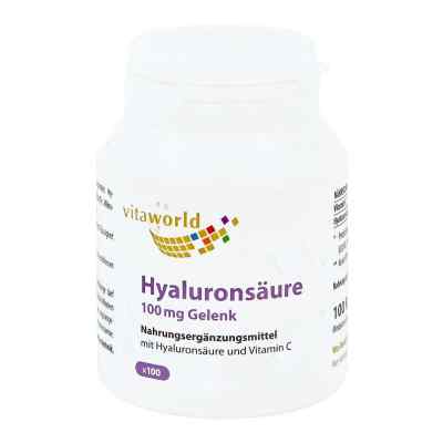 Hyaluronsäure 100 mg Gelenk Kapseln 100 stk von Vita World GmbH PZN 00236493