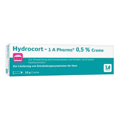 Hydrocort-1a Pharma 0,5% Creme 15 g von 1 A Pharma GmbH PZN 14236864
