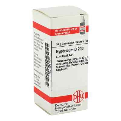Hypericum D 200 Globuli 10 g von DHU-Arzneimittel GmbH & Co. KG PZN 02924777