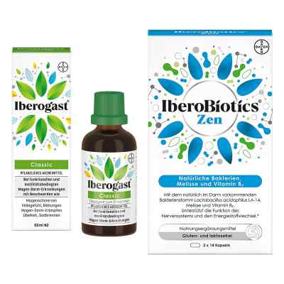 Iberogast Classic 50 ml + Iberobiotics Zen Kapseln 2x14 Stück