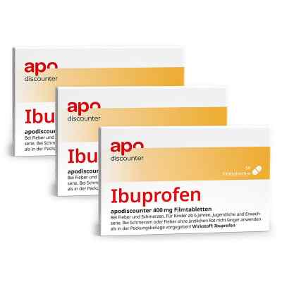 Ibuprofen 400 mg Schmerztabletten von apodiscounter