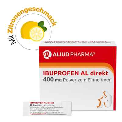 Ibuprofen AL direkt 400 mg Pulver bei Fieber und Schmerzen