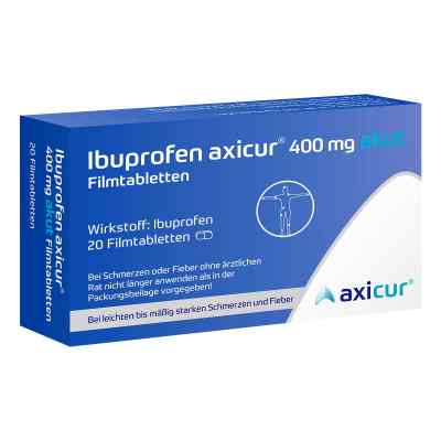 Ibuprofen Axicur 400 Mg Akut Filmtabletten