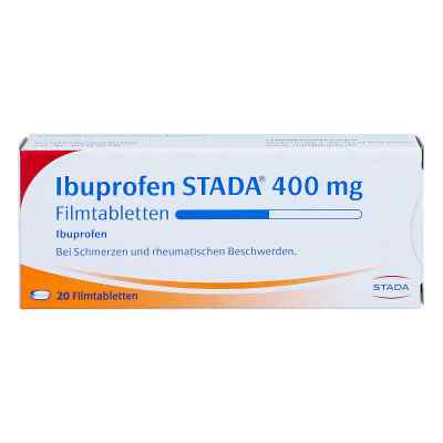 Ibuprofen STADA 400mg 20 stk von STADAPHARM GmbH PZN 03470835
