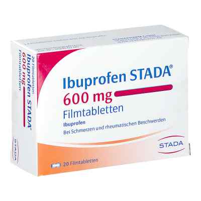 Ibuprofen STADA 600 20 stk von STADAPHARM GmbH PZN 03470864