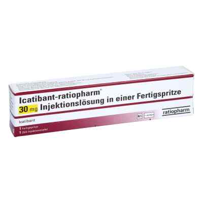 Icatibant-ratiopharm 30 Mg iniecto -lsg.i.e.f.-sp. 1 stk von ratiopharm GmbH PZN 16850634