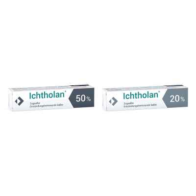Ichtholan Zugsalbe 50% + Zugsalbe 20%