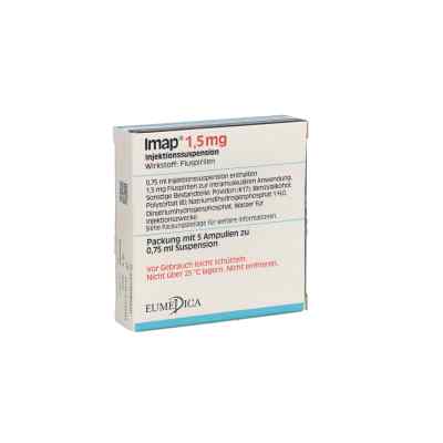 Imap 1,5 mg Injektionssuspension Ampullen 5X0.75 ml von EUMEDICA S.A. PZN 04985843